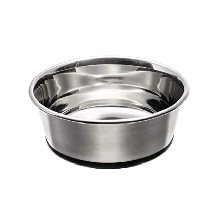 Afbeelding van HUNTER Roestvrijstalen voederbak, voor honden en katten, antislip, onderhoudsvriendelijk, 350 ml