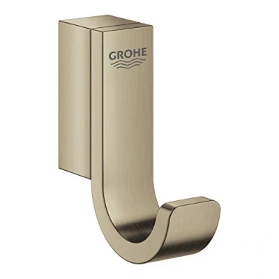 Afbeelding van Grohe selection handdoekhaak enkel metaal nickel geborsteld 41039en0