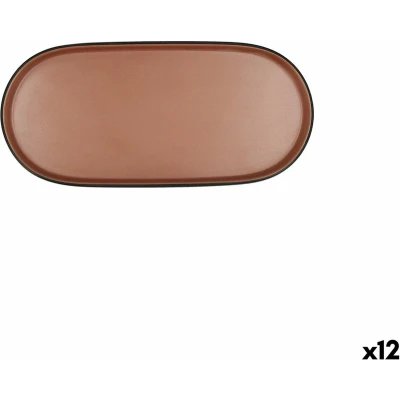 Afbeelding van Aperitiefschaaltje Bidasoa Gio Bruin Plastic 23 x 10 cm 12 Stuks
