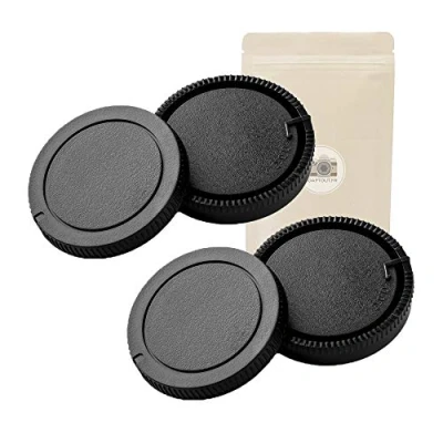 Afbeelding van 2x Alpha? BO BOX Lens Cap + Achterkap voor Sony Alpha Mount