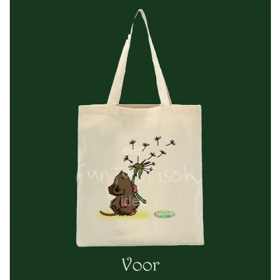 Afbeelding van Canvas Tas Muisje