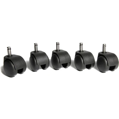 Afbeelding van Topstar Wielen voor zachte legplanken wiel d. 50 mm passend bureaudraaistoel stiftlengte 23 stift 10 5 st./zak 1 stuk 6993