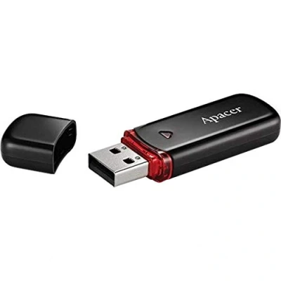 Afbeelding van USB stick Apacer AP32GAH333B 1 32 GB Zwart