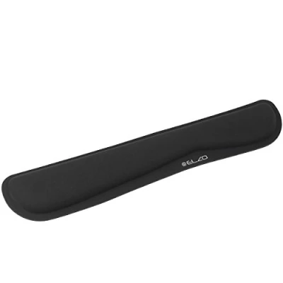 Afbeelding van ELZO toetsenbord Polssteun Pad, Ergonomische Polskussensteun En Traagschuimvulling voor Pc, Laptop Computer (1 x Zwart, 1 toetsenbord)
