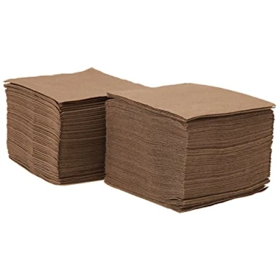 Afbeelding van Hanglamp ser22107610 Coktail, servet 20 x 20, 2 laags, 1/4 vouw, 100 servetten, punta punt, chocolade