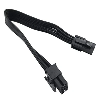 Afbeelding van (2 pack) COMeap ATX 4 pins naar moederbord CPU 8 converter adapter verlengkabel voor voeding met poort 9,5 inch (24cm)