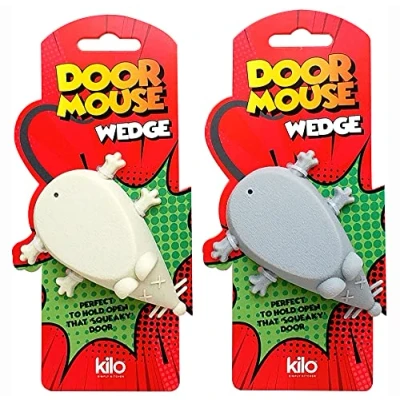 Afbeelding van Kilo antislip deurstopper gemaakt van silicone, crèmekleurig, eenheidsmaat
