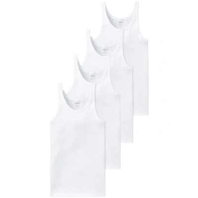 Afbeelding van Schiesser 4ER PACK Essentials FEIN Hemd, Heren, Maat: Medium, Weiß