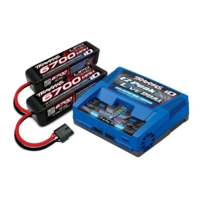 Afbeelding van Traxxas EZ Peak Live Duo lader 200W 2890X 6700mAh 14.8V 4 cell 25C LiPo battery (2)