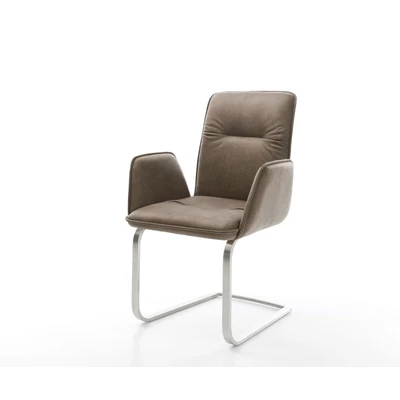 Afbeelding van sledemodel Vinja Flex vlak roestvrij staal taupe vintage