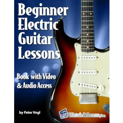 Afbeelding van Beginner Electric Guitar Lessons: Book with Online Video &amp; Audio
