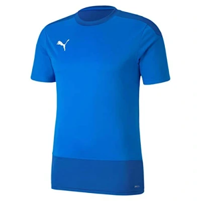 Afbeelding van Puma Teamgoal 23 Trainingsshirt Herren Tshirt print, Heren, Maat: Small, Electric blue lemonade / team power