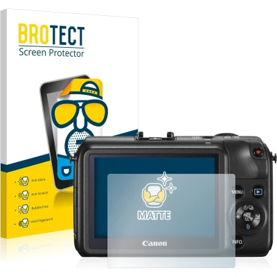 Afbeelding van BROTECT Screenprotector voor Canon EOS M Folie Beschermfolie matte (2 Stuks)