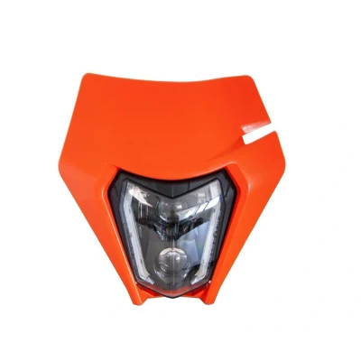 Afbeelding van R Tech LED Koplamp Wit KTM EXC125 EXC200 2014 2016 EXC150 2020 2023 EXC250 EXC300 EXC F250 F350 F450 F500 Freeride250