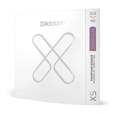 Afbeelding van D&quot;;Addario XSM11540 XS Phosphor Bronze 11.5 40 snarenset voor mandoline