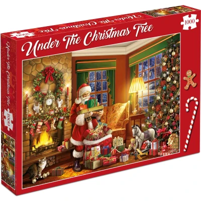 Afbeelding van Kerstpuzzel Under The Christmas Tree (1000)