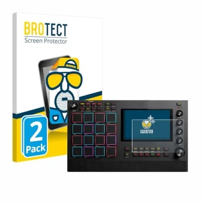 Afbeelding van BROTECT Screenprotector voor Akai MPC Live II Folie Beschermfolie matte (2 Stuks)
