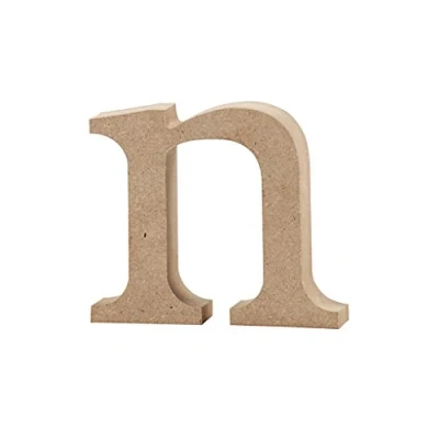 Afbeelding van Creative Letter N Mdf 8 Cm