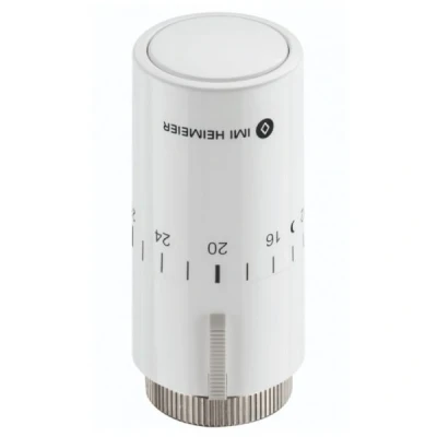 Afbeelding van Heimeier Halo thermostaatknop M30 │Wit. Artikelnr: 7500 00.500