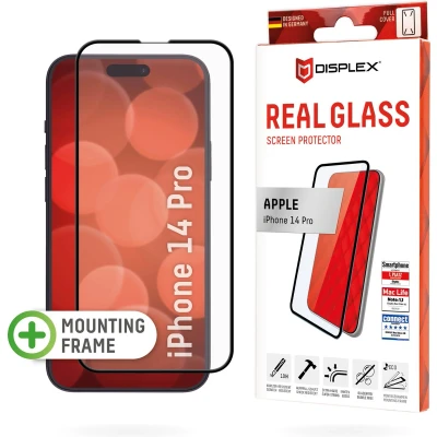 Afbeelding van Displex Real Glass Apple iPhone 14 Pro Screenprotector Glas