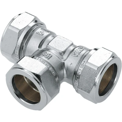 Afbeelding van Bonfix T koppeling 12 mm knel vertind