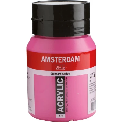 Afbeelding van Amsterdam Acrylverf 500 ml Permroodviolet Licht 577