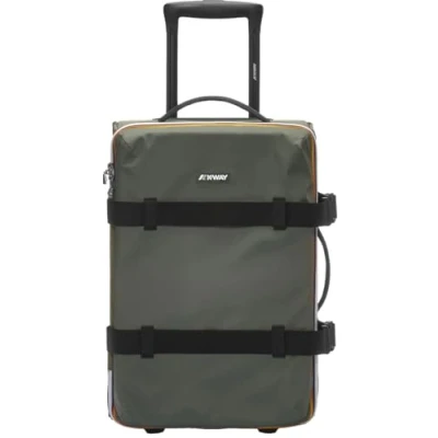 Afbeelding van K Way Blossac S Trolley Green blackish black pure, Maat: One Size, pure