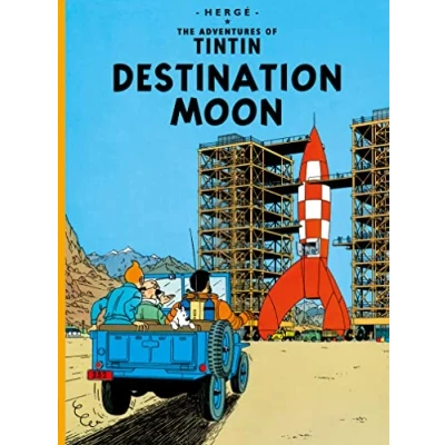 Afbeelding van Destination Moon: The Official Classic Children’s Illustrated Mystery Adventure Series (The Adventures of Tintin)