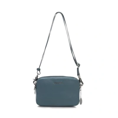 Afbeelding van Mandarina Duck Mellow Leren cameratas voor dames, Strijken.
