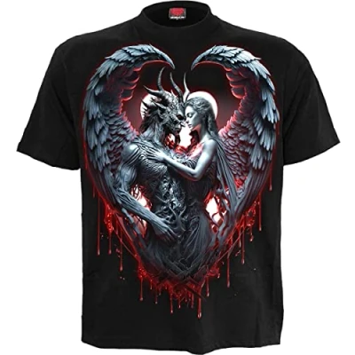 Afbeelding van Spiral Solemn Vow T shirt zwart XXL 100% katoen Basics, Rock wear