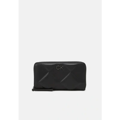 Afbeelding van Calvin Klein dames Re Lock portemonnee met logo