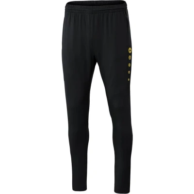 Afbeelding van Trainingsbroek Premium Zwart/citroen / 116
