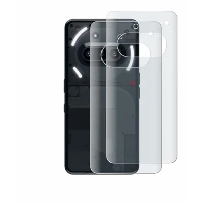 Afbeelding van BROTECT Screenprotector voor Nothing Phone (3a) (Achterkant) Folie Beschermfolie matte volledig dekking (2 Stuks)