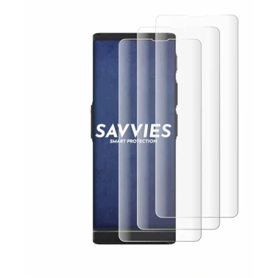 Afbeelding van Savvies Screenprotector voor Vasco Translator V4 Folie Beschermfolie transparant volledig dekking (4 Stuks)