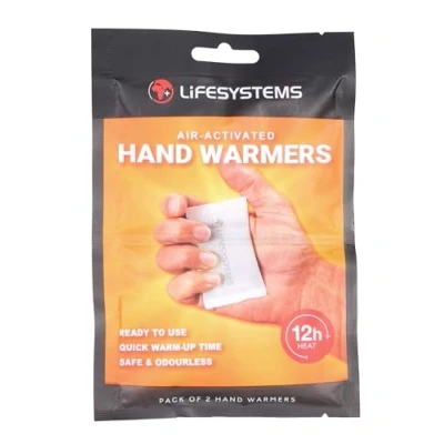 Afbeelding van Lifesystems Luchtgeactiveerde handwarmers, tot 12 uur warmte verpakking van 6 paar