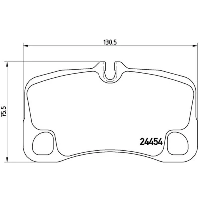 Afbeelding van Brembo Remblokset P 65 022