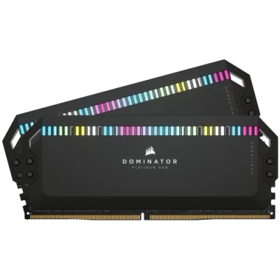 Afbeelding van Corsair Dominator Platinum RGB Werkgeheugenset voor PC DDR5 32 GB 2 x 16 Non ECC 6000 MHz 288 pins DIMM CL36 38 76 CMT32GX5M2X6000C36