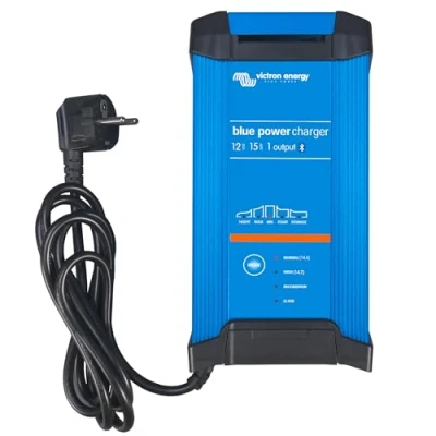 Afbeelding van Victron Energy Oplader 15A 12V blauw Smart IP22 Bluetooth 12/15 1 Schuko