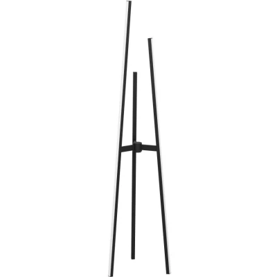 Afbeelding van EGLO Mongolana Vloerlamp LED 151 cm Zwart/Wit