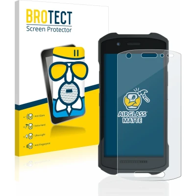 Afbeelding van BROTECT Antireflecterende Glas Screen Protector Mat voor Zebra TC21/ TC26 Schermbeschermer [Beschermglas Folie niet Gehard Glas]