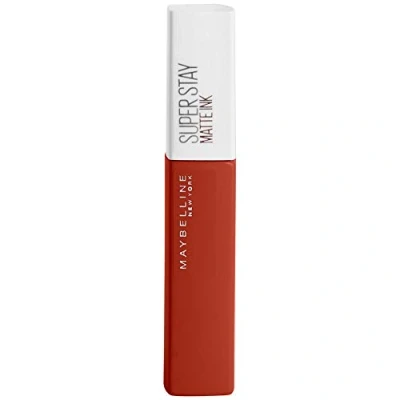 Afbeelding van 1+1 gratis: Maybelline SuperStay 24h Matte Ink Lippenstift 117 Ground Breaker