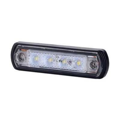 Afbeelding van Horpol LED Markeringslamp Wit Platte Montage 4 LEDS LD 675