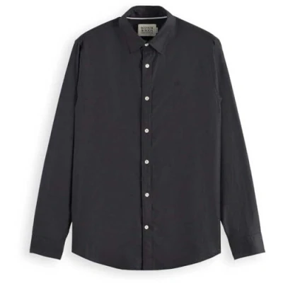 Afbeelding van Scotch &amp; Soda CORE OXFORD SOLID Heren Overhemd Maat XXL