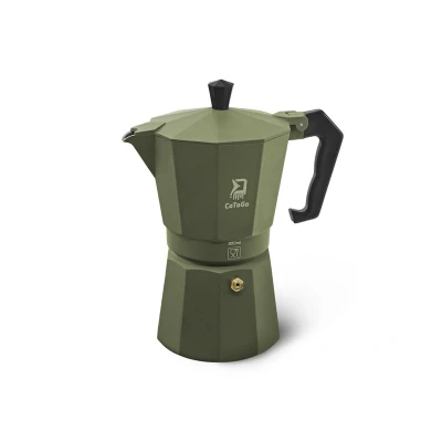 Afbeelding van Delphin Cotogo Koffie Machine Percolator Groen koffiemakker