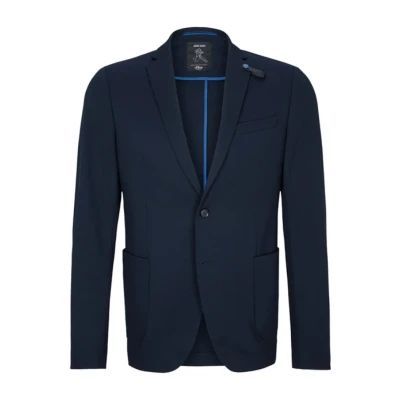 Afbeelding van s.Oliver Black Label Heren trainingspak pak jas, Blauw, 34R, 44 NL