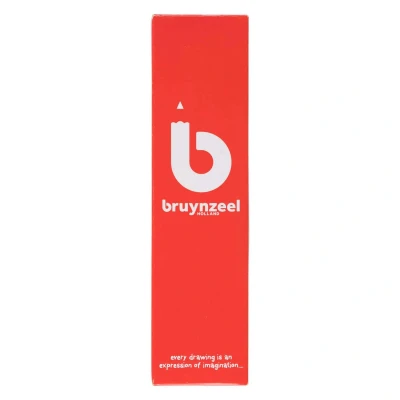 Afbeelding van Bruynzeel hb grafietpotlood zwart/rood