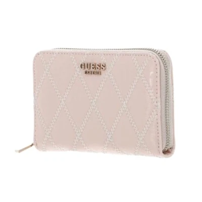 Afbeelding van GUESS Adi SLG Zip Around Wallet M Light Peach
