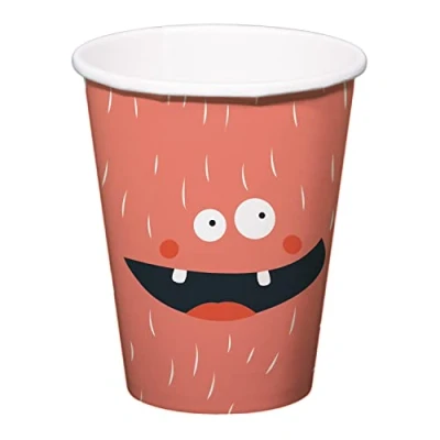 Afbeelding van Folat BV Papieren Bekers Monster Bash 250ml, 6st.