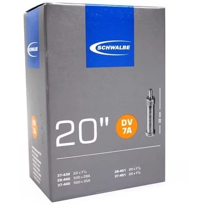 Afbeelding van Schwalbe Binnenband 20 x 1 1/8 3/8 inch (28/37 440/451) DV 32 mm