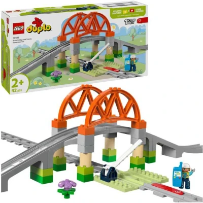 Afbeelding van Treinbrug en rails uitbreidingsset